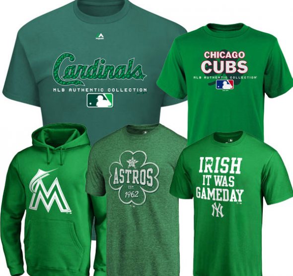 MLB Teams Wearing Green Caps, Jerseys on St Patrick's Day – SportsLogos.Net  News
