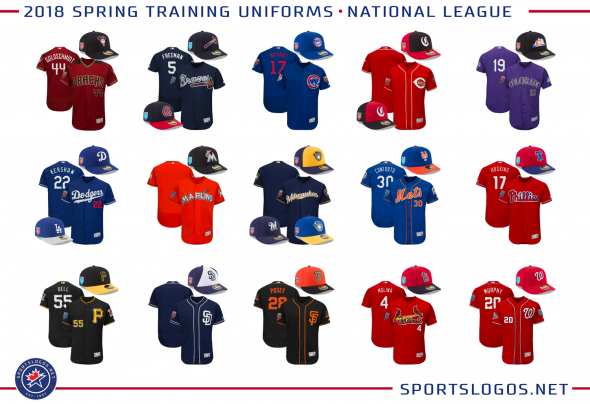 2020 Spring Training New Team Uniforms, Patches, and Logos –  SportsLogos.Net News