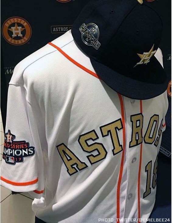 astros gold world series jersey