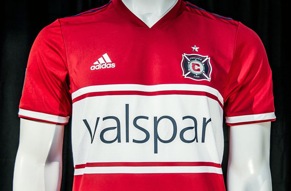 mls chicago fire jersey