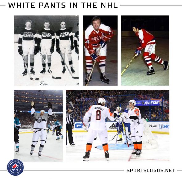 LA Kings Unveil Stadium Series Uniform, White Pants! – SportsLogos