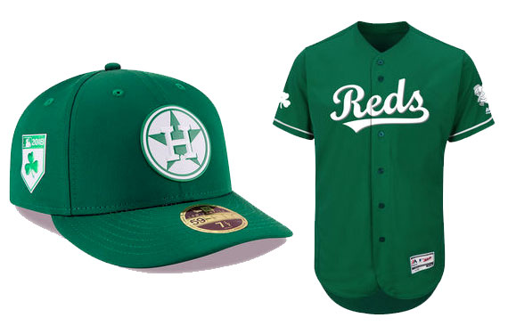 reds st patrick's day jersey