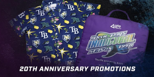 Devil Rays Uniforms Return for four in 2019 – SportsLogos.Net News