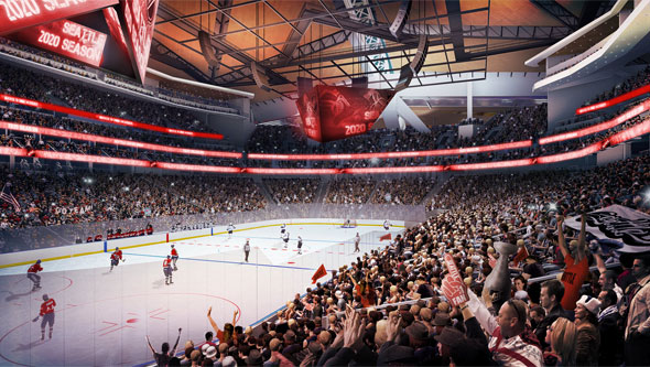 Seattle NHL group releases rendering of their arena, including an ...