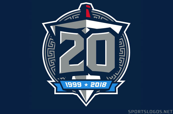 Tennessee Titans Unveil th Season Logo Sportslogos Net News