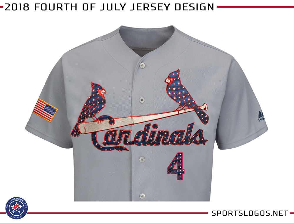2018 MLB Fourth of July Jersey Design St Louis Cardinals | Chris Creamer&#39;s SportsLogos.Net News ...