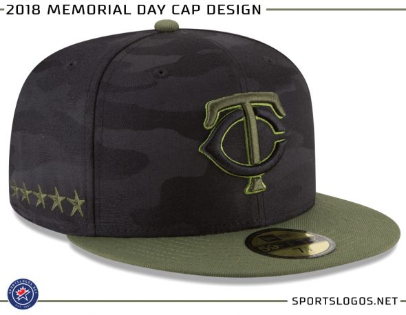 MLB's Memorial Day caps