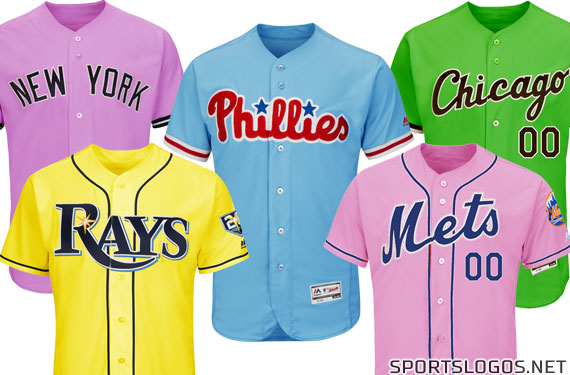 MLB Teams Wearing Easter Pastel Colours Today – SportsLogos.Net News