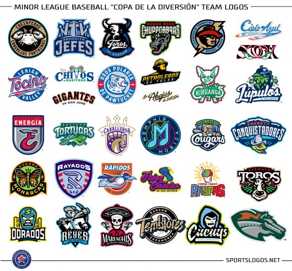 Minor League teams reminisce about retro logos