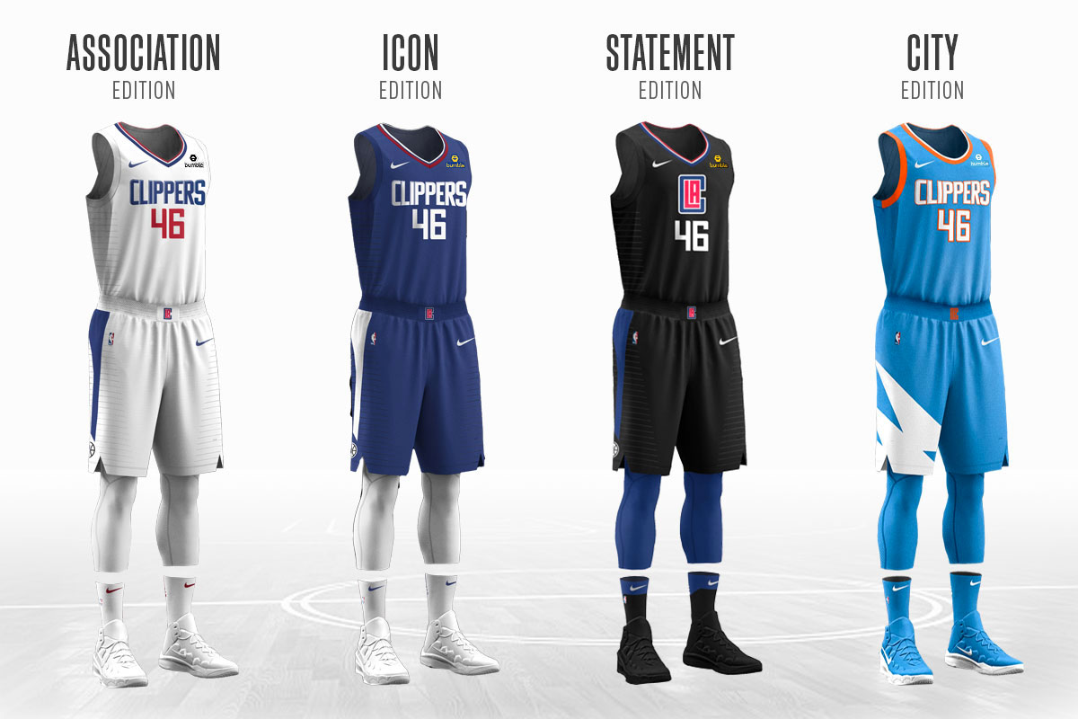 clippers uniforms 2020