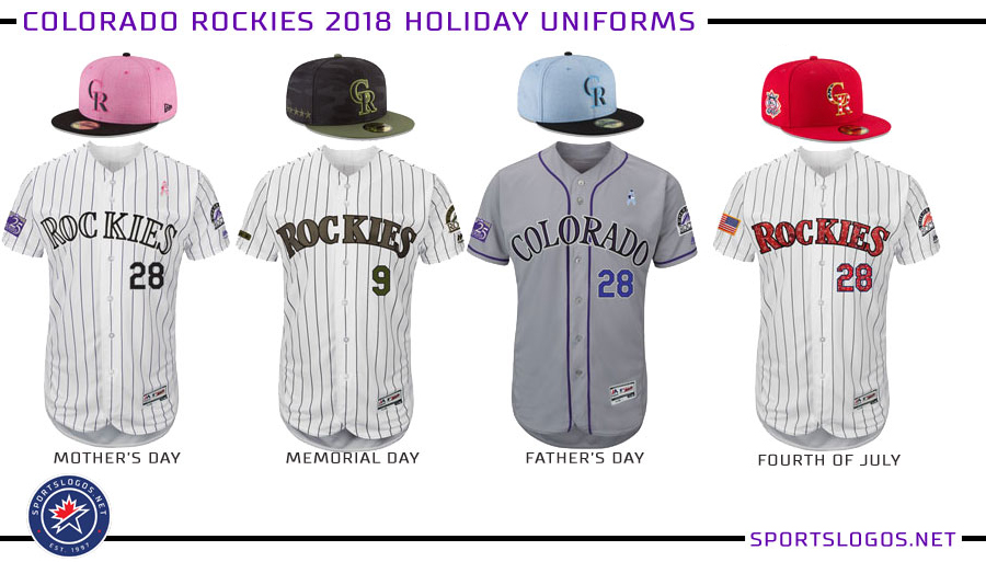 colorado rockies mother's day jersey