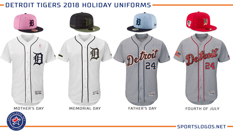 Detroit Tigers' 4th of July jerseys are fire - Bless You Boys