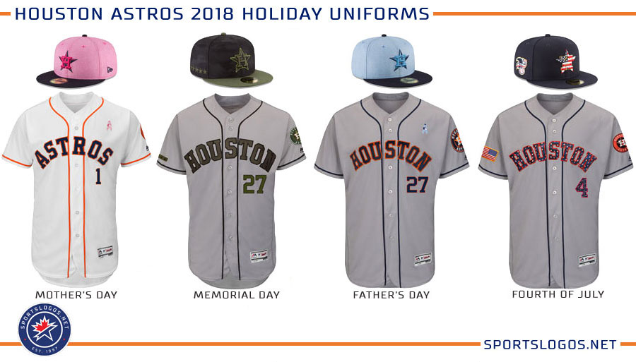 mlb 2019 special event holiday uniforms