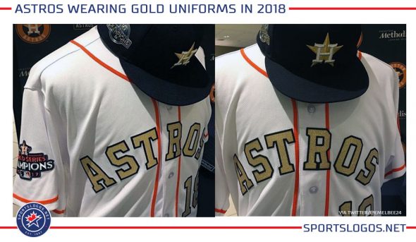 astros world series jersey gold