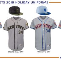 MLB 2018 special event, holiday uniforms