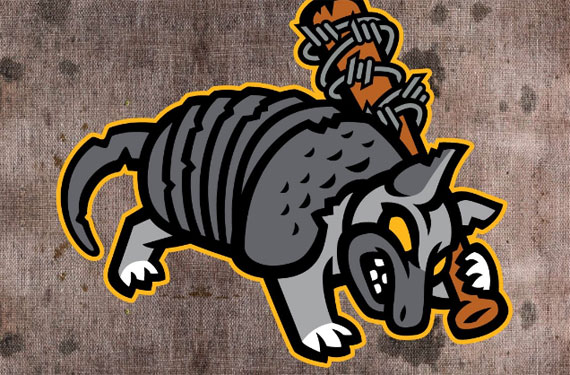 Round Rock Express take on role of zombie armadillos