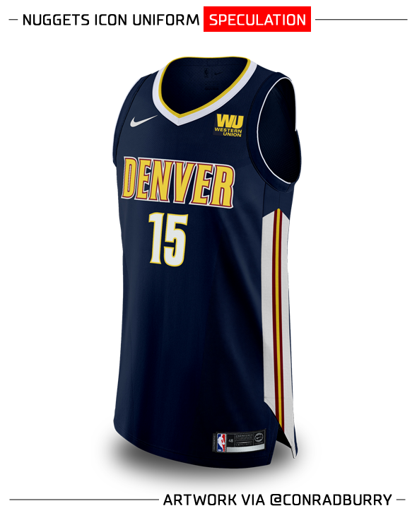 new nuggets jerseys for sale