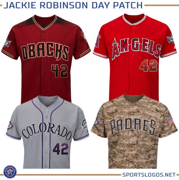 Jackie Robinson Day 2018: New Patches and Everyone is #42