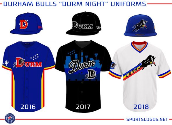Durham Bulls Hockey Night Uniform — UNISWAG