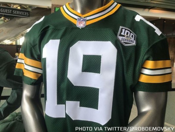 packers 100 years jersey