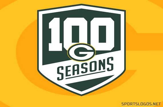 Green Bay Packers Celebrate 100 Seasons With Commemorative Logo Patch