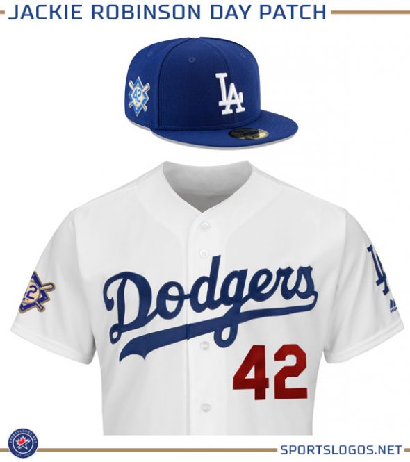 Jackie Robinson Day 2018: New Patches and Everyone is #42 – SportsLogos.Net  News