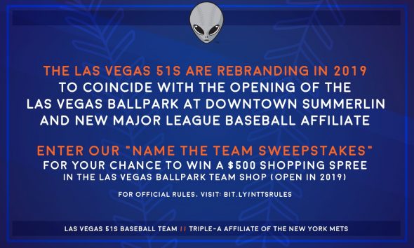 Las Vegas 51s get more than 2,000 suggestions for name change, Aviators/ Baseball