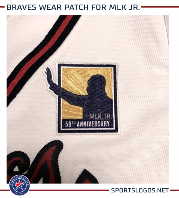 Atlanta Braves Honour Memory of MLK Jr. With Jersey Patch – SportsLogos.Net  News