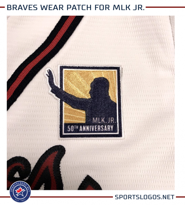 Atlanta Braves Honour Memory of MLK Jr. With Jersey Patch