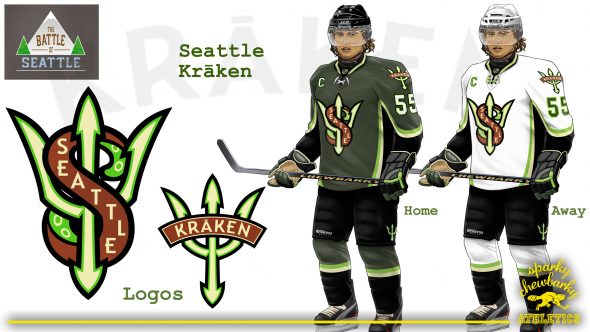 A Look at Seattle NHL Identity Concepts | Chris Creamer's ...