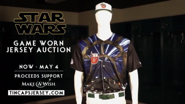 Salt Lake Bees - Jerseys for Friday's Star Wars Night! Limited