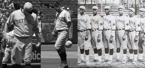 MLB on FOX - The Detroit Tigers and Kansas City Royals saluted the Negro  Leagues today by wearing the jerseys of the Detroit Stars and the Kansas  City Monarchs.