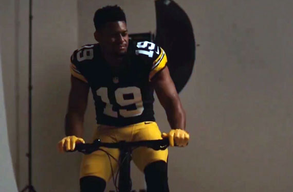 steelers striped throwback jersey