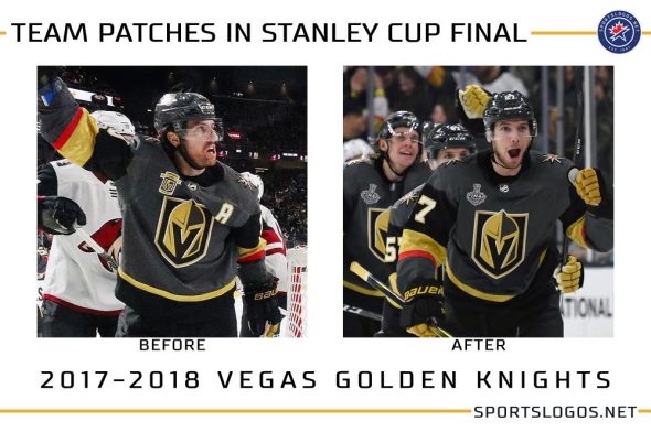 2023 Stanley Cup Champions Patch - Vegas Golden Knights –