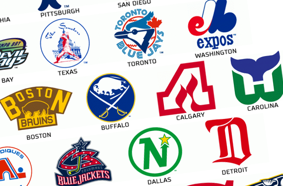 old nhl team logos