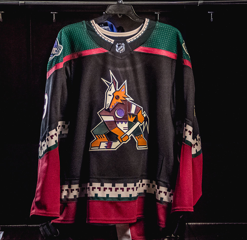 Coyotes Bring Back the Kachina as New Third Uniform