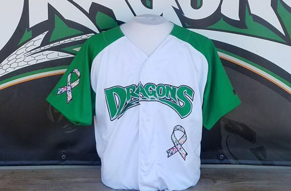 dragons baseball jersey