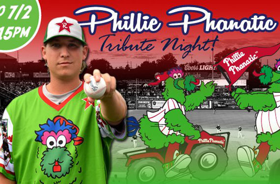 Reading Fightins to go green on Phanatic Tribute Night