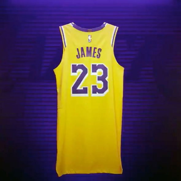 Lakers Officially Unveil New Uniforms For 2018-19 – SportsLogos.Net News