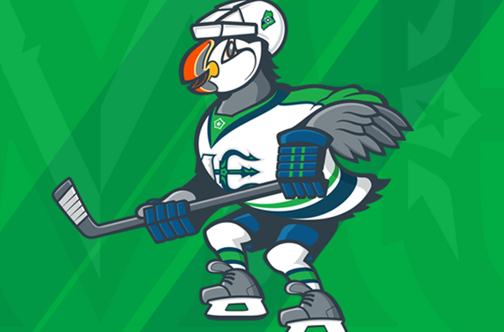 Beacon the Puffin Introduced as Maine Mariners Mascot