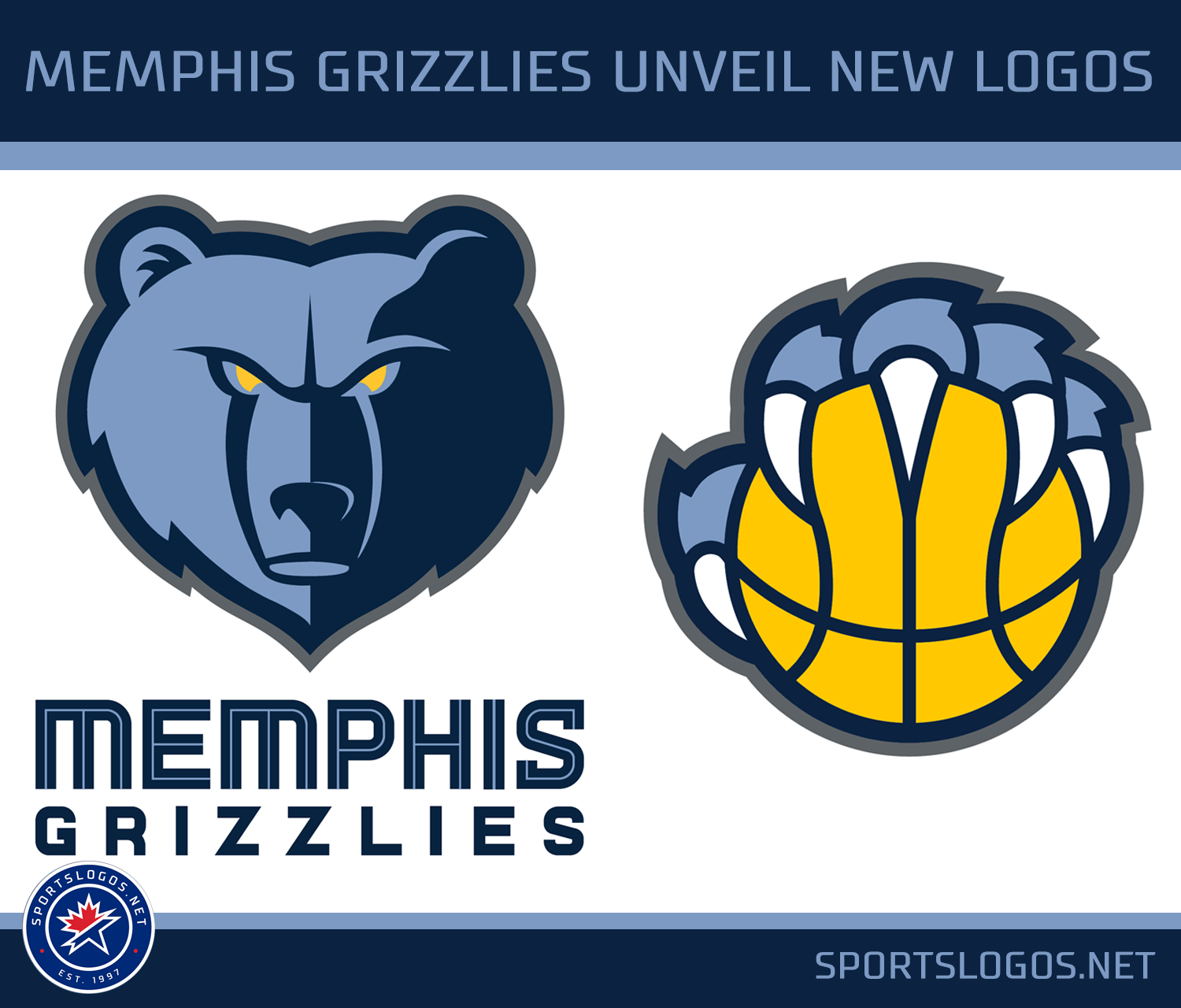 Memphis Grizzlies Unveil New Logos and Uniforms News
