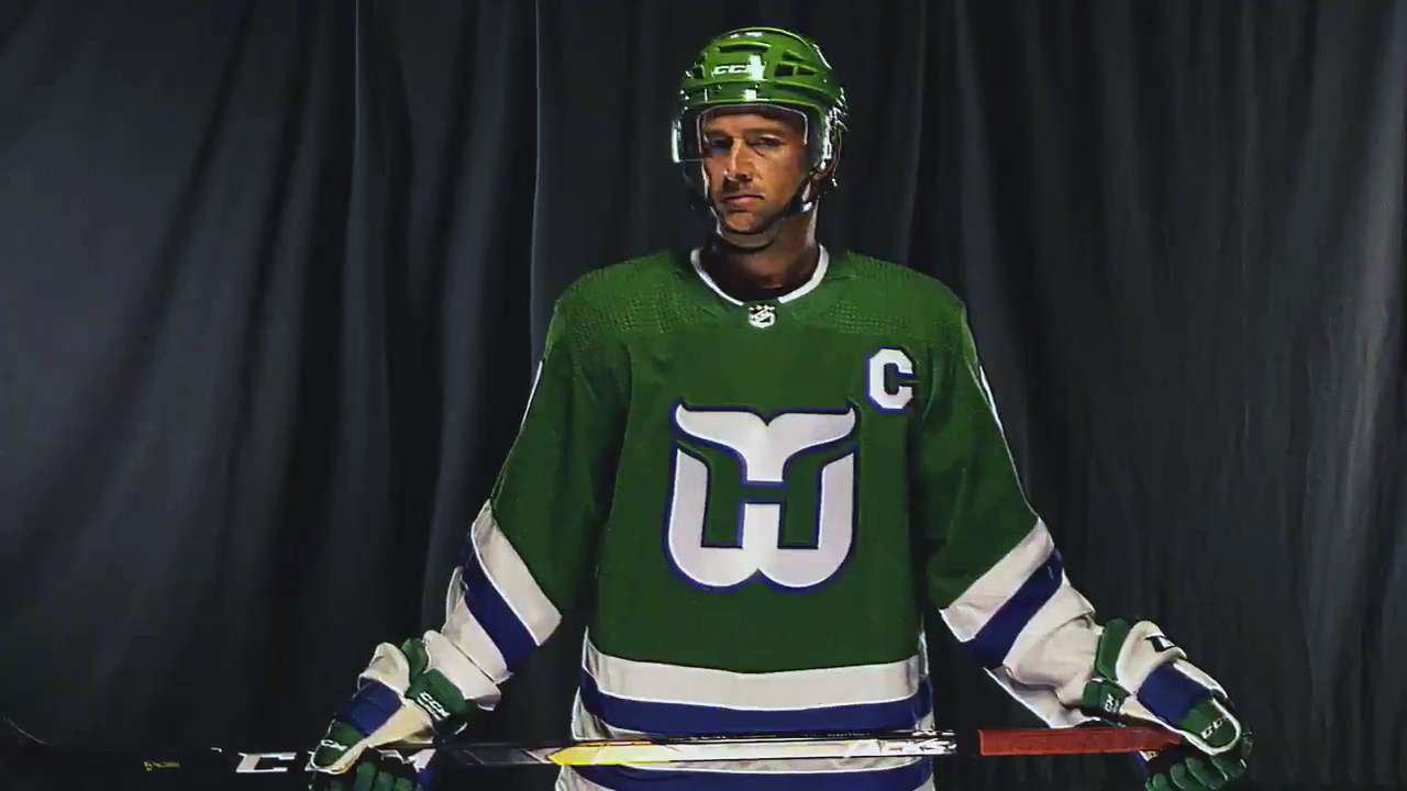 Hartford Whalers Return to the NHL Tonight in Carolina SportsLogos