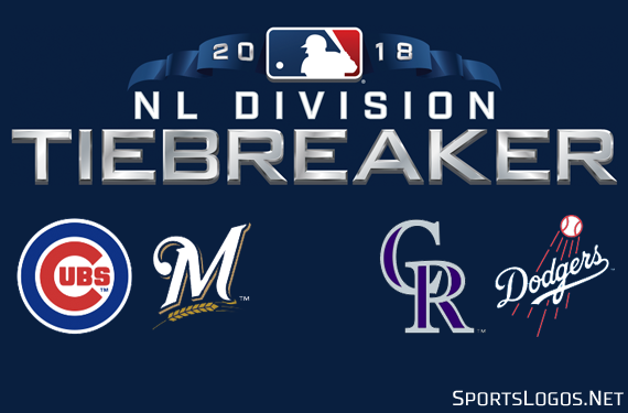 The 2018 MLB Tiebreaker Logos