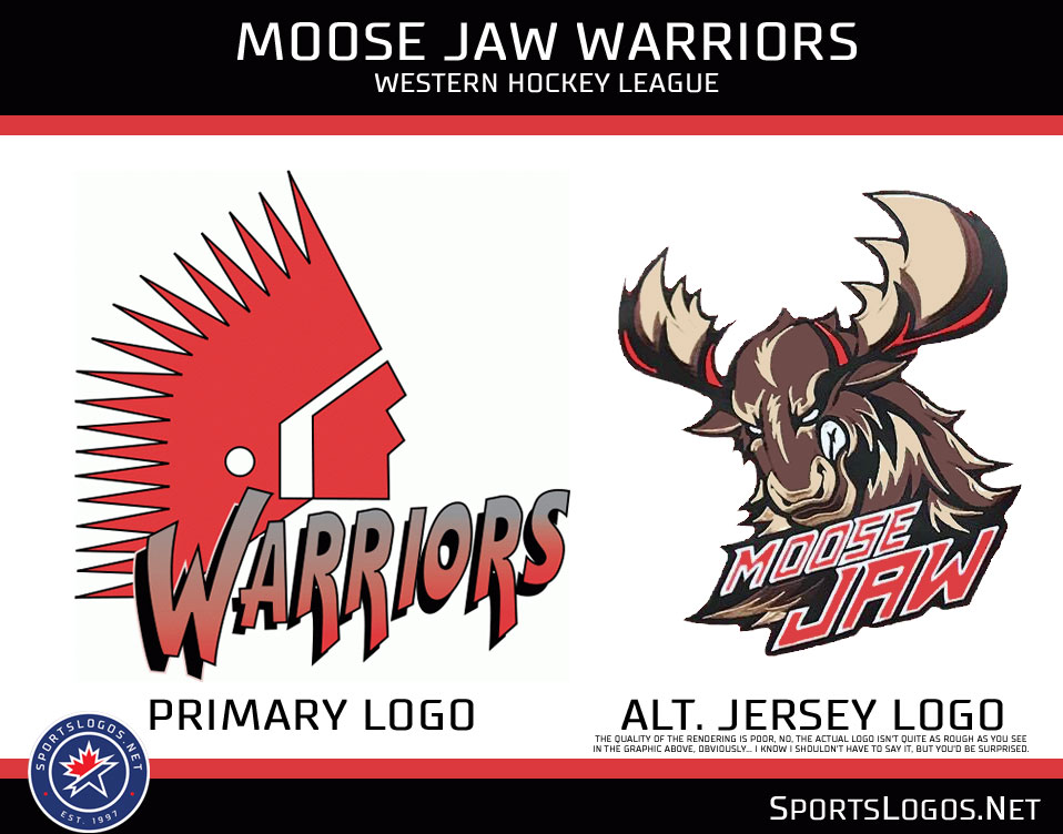 Moose Jaw Warriors Unveil Sleek New Logo for Third Jersey SportsLogos