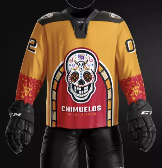 San Antonio Rampage commemorate Dia de los Muertos with uniforms