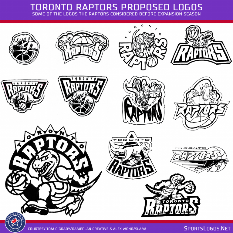 Studio Stories: Naming and Designing the Original Toronto Raptors ...