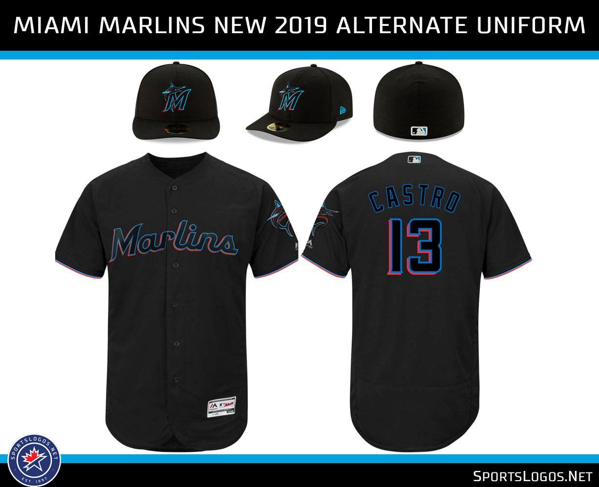 Our Colores Miami Marlins Unveil New Logos, Uniforms for 2019