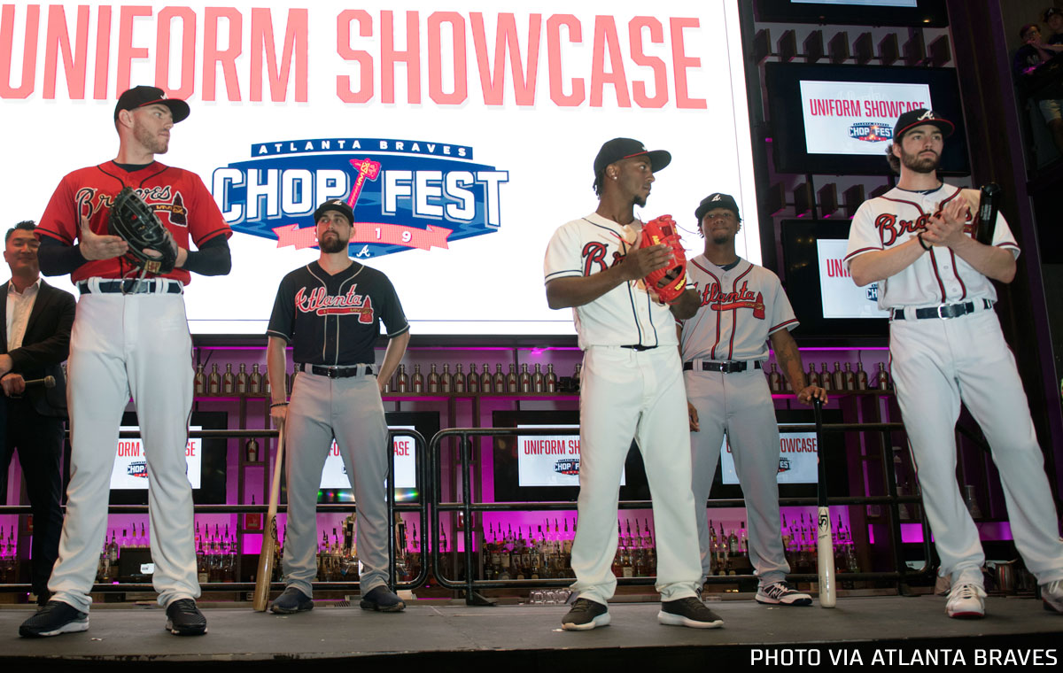 Atlanta Braves Tweak Road and Alternate Uniforms for 2019 SportsLogos