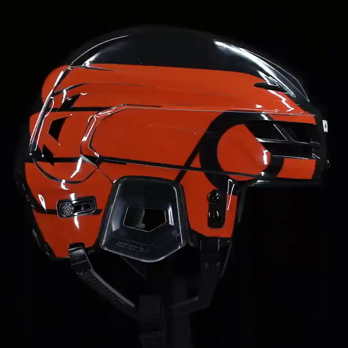 Flyers, Penguins Wearing Helmets With Giant Logos for Stadium Series