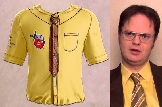 Fort Wayne TinCaps channel Dwight Schrute in Office tribute